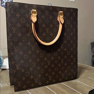 Louis Vuitton Brown Monogram Tote